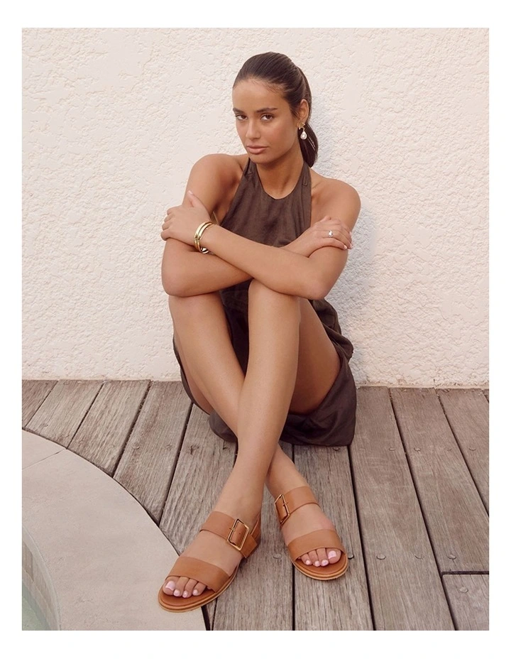 Tabatha Sandals in Tan image 2