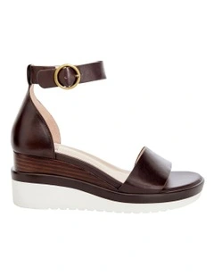 Idaho Sandals in Chocolate Leather