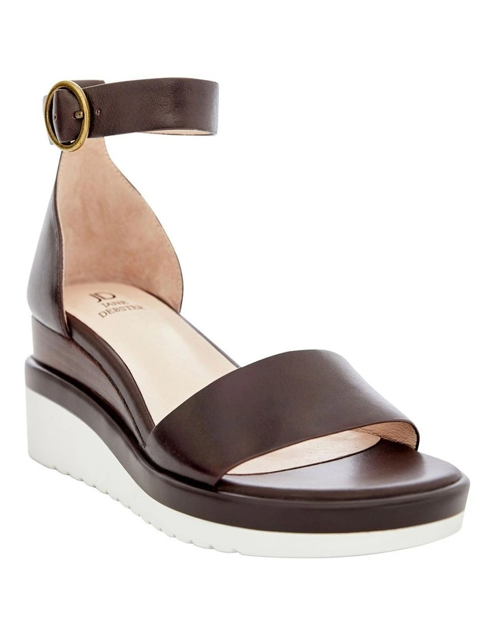 Idaho Sandals in Chocolate Leather image 2