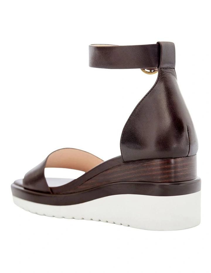 Idaho Sandals in Chocolate Leather image 3