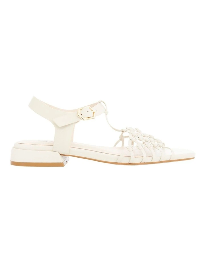 Magnolia Sandals in Bone Weave image 1