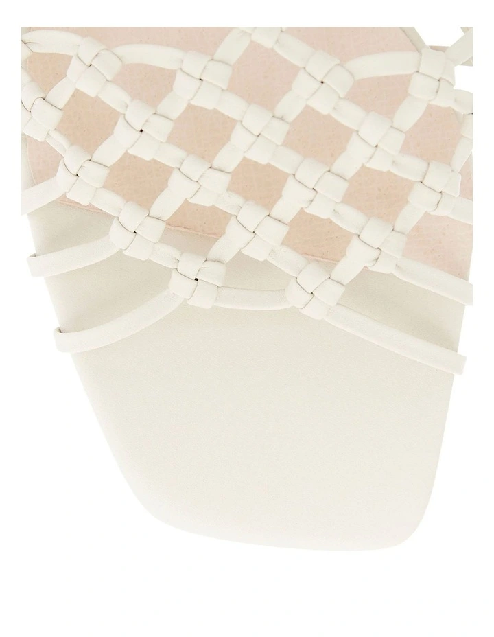 Magnolia Sandals in Bone Weave image 4