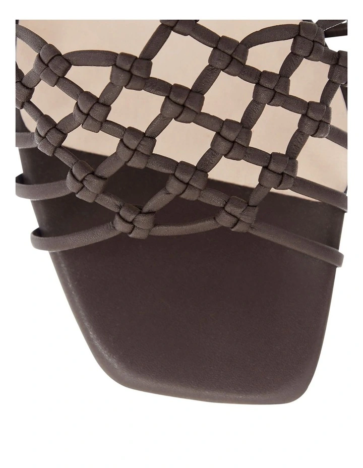 Magnolia Sandals in Chocolate Weave image 4