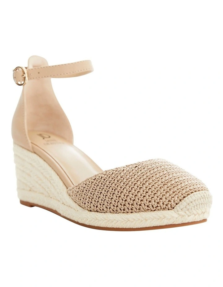 Poland Sandals in Taupe Weave image 2