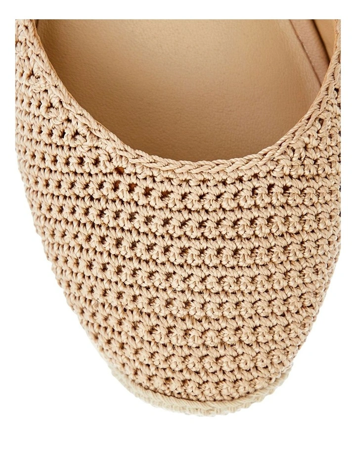 Poland Sandals in Taupe Weave image 4