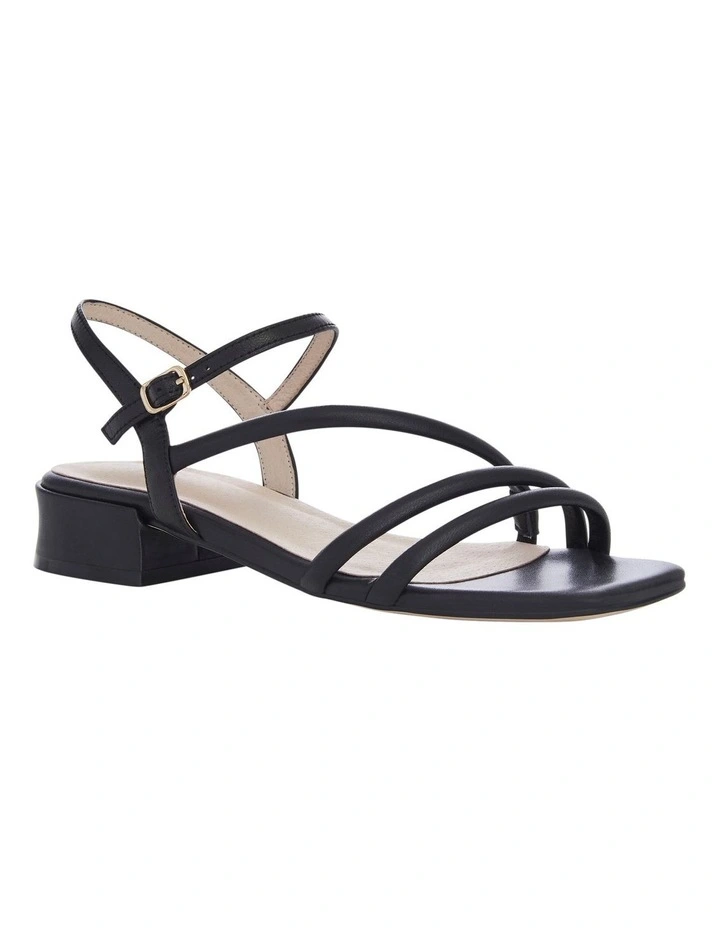 Manila Sandals in Black image 2