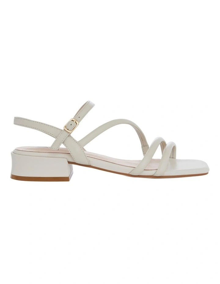 Manila Sandals in Bone Leather image 1