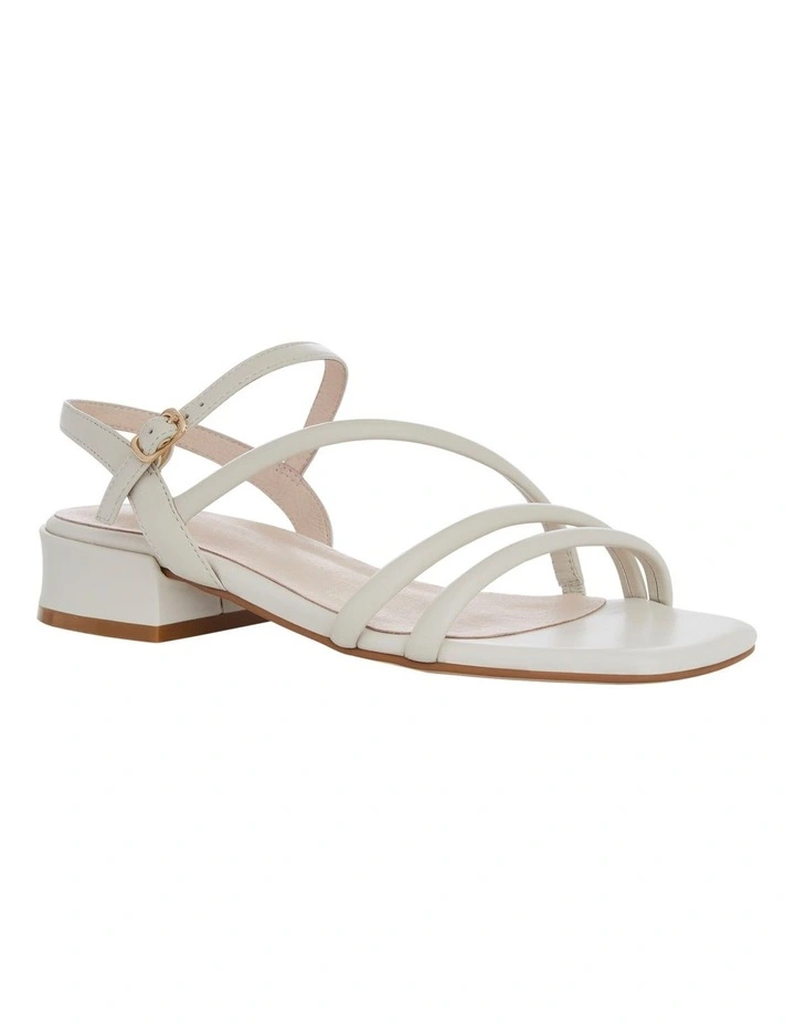 Manila Sandals in Bone Leather image 2