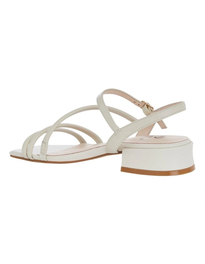 Manila Sandals in Bone Leather image 3