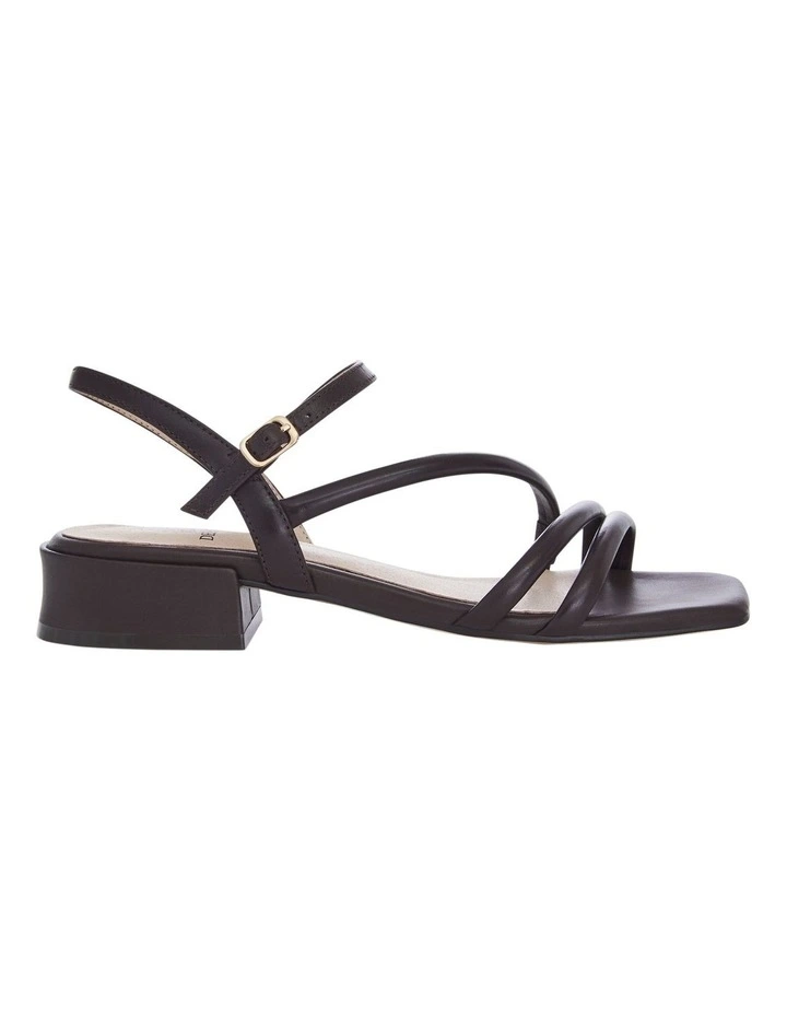 Manila Sandals in Chocolate image 1