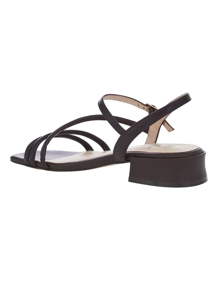 Manila Sandals in Chocolate image 3