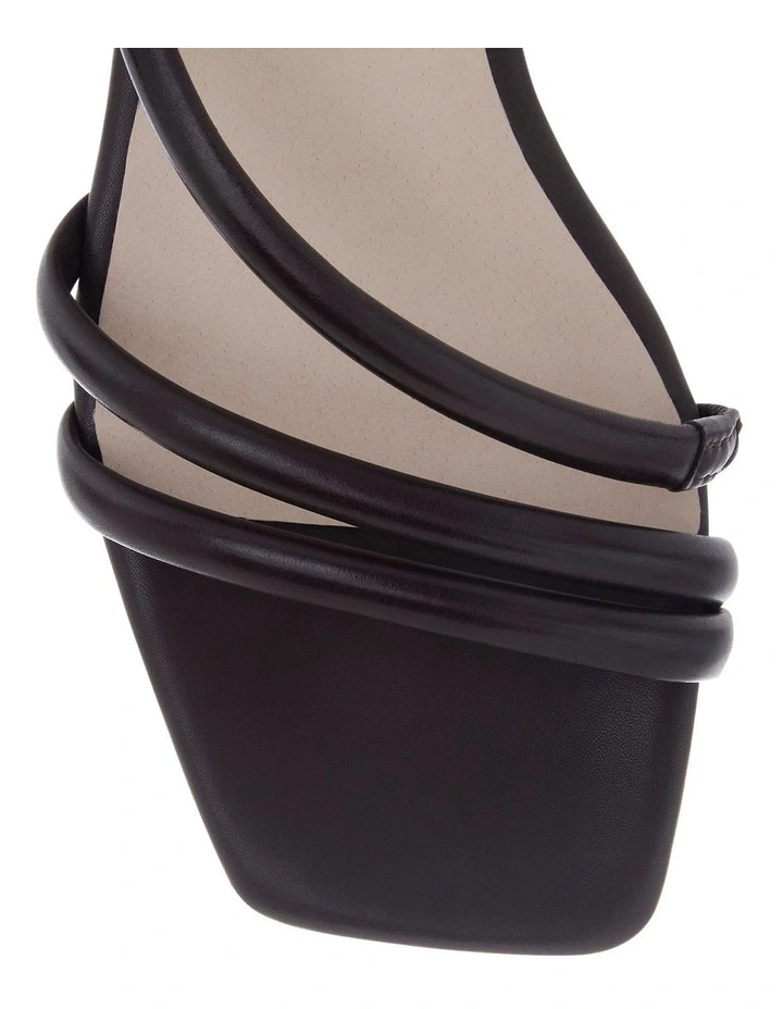 Manila Sandals in Chocolate image 4