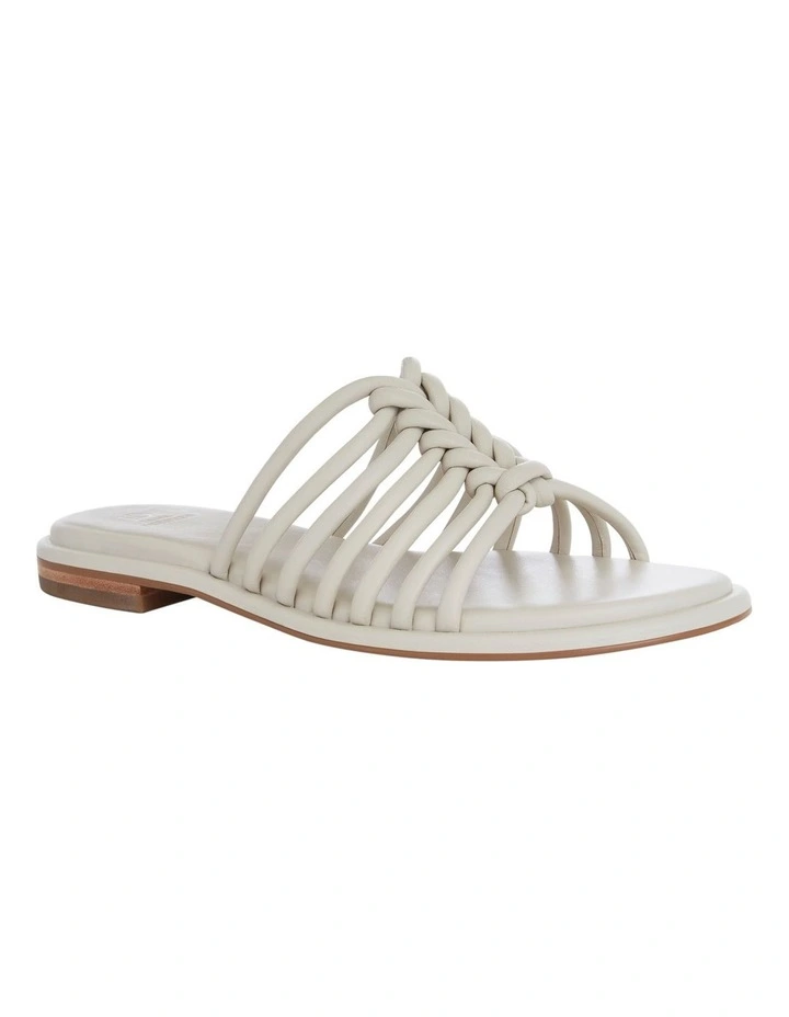 Jigsaw  Sandals in Bone Leather image 2