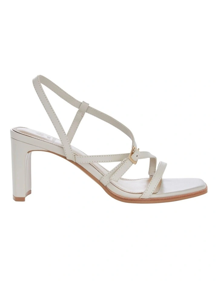 Jennifer Sandals in Bone Leather image 1