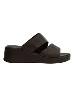 Fiora Sandals in Chocolate Leather