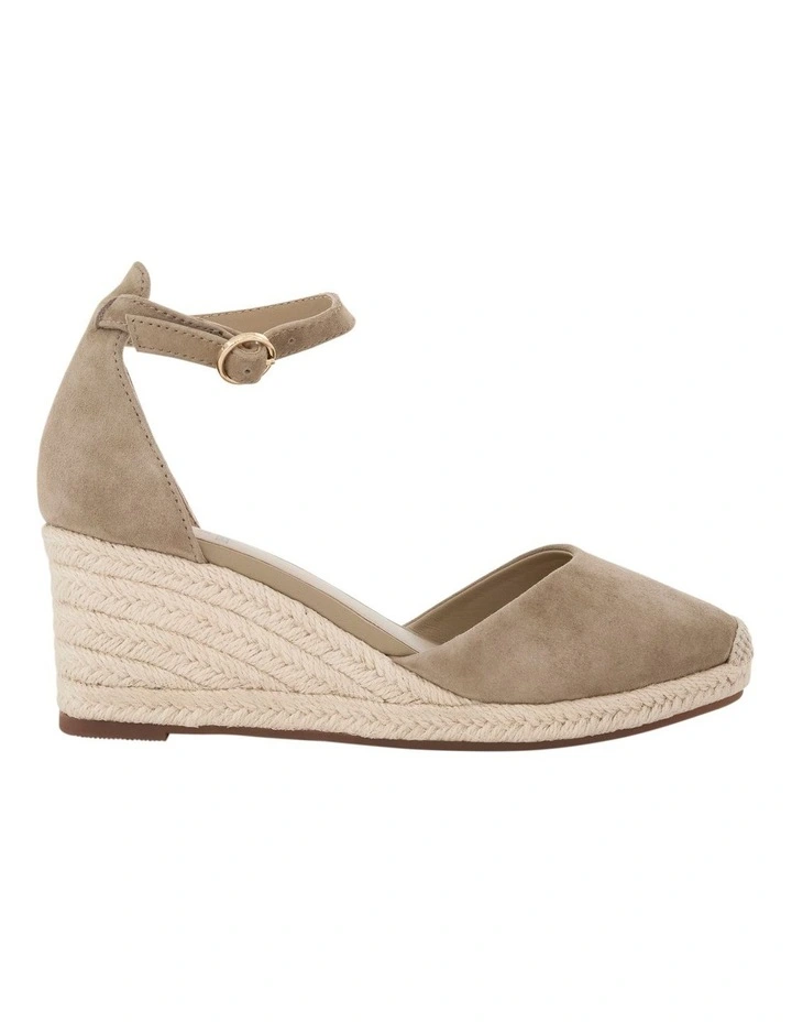 Peru Shoes in Taupe Suede image 1