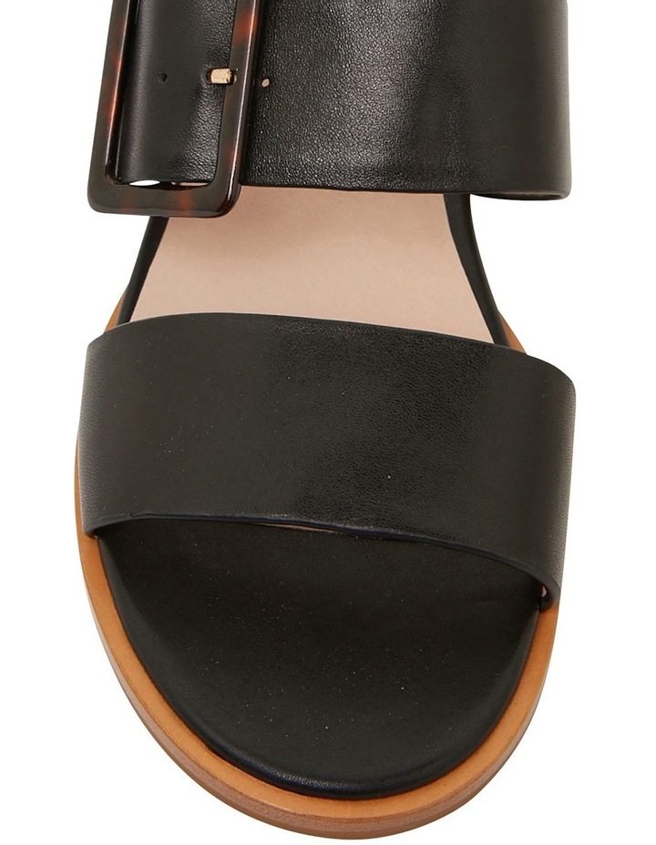 Jane Debster Tanya Sandals In Black Leather | MYER