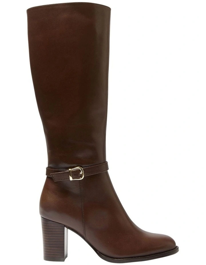 Galen Boots in Brown Leather image 1