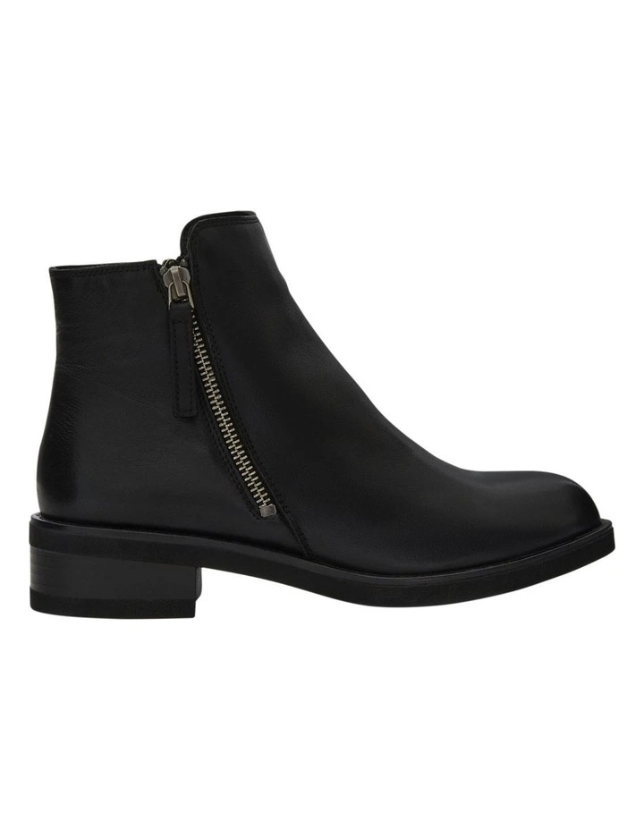 Bethany Ankle Boots in Black/Black Leather image 1