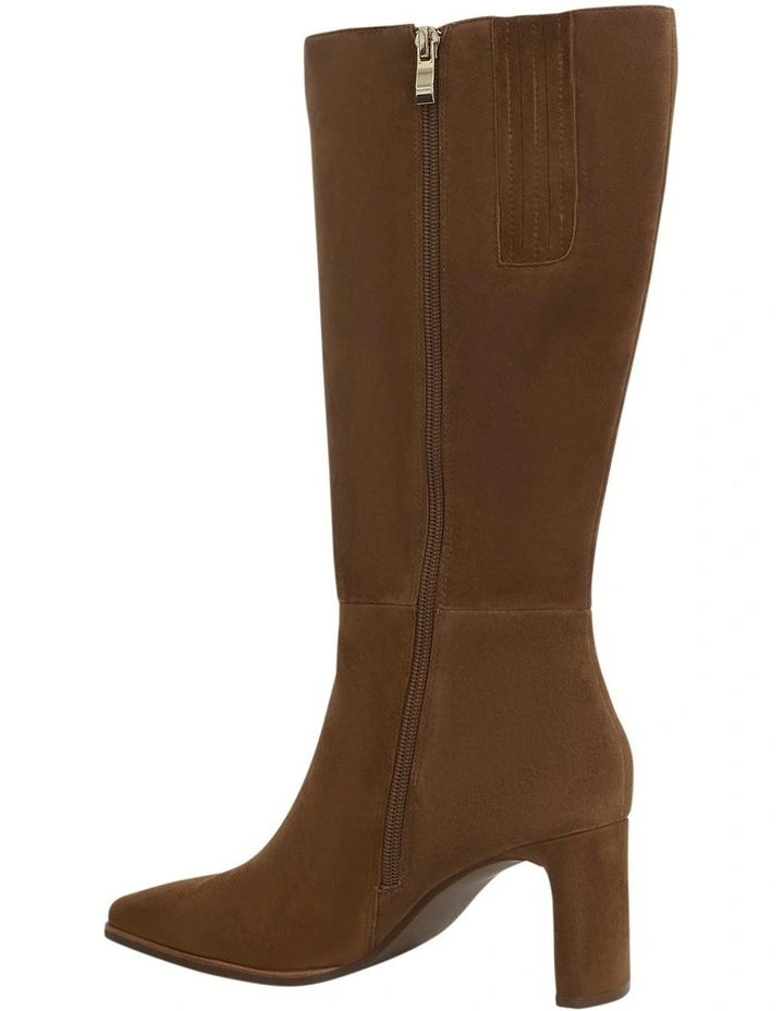 Viper Boots in Tan Suede image 3