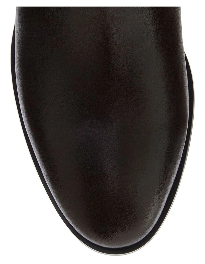 Riot Boots in Chocolate Leather image 4