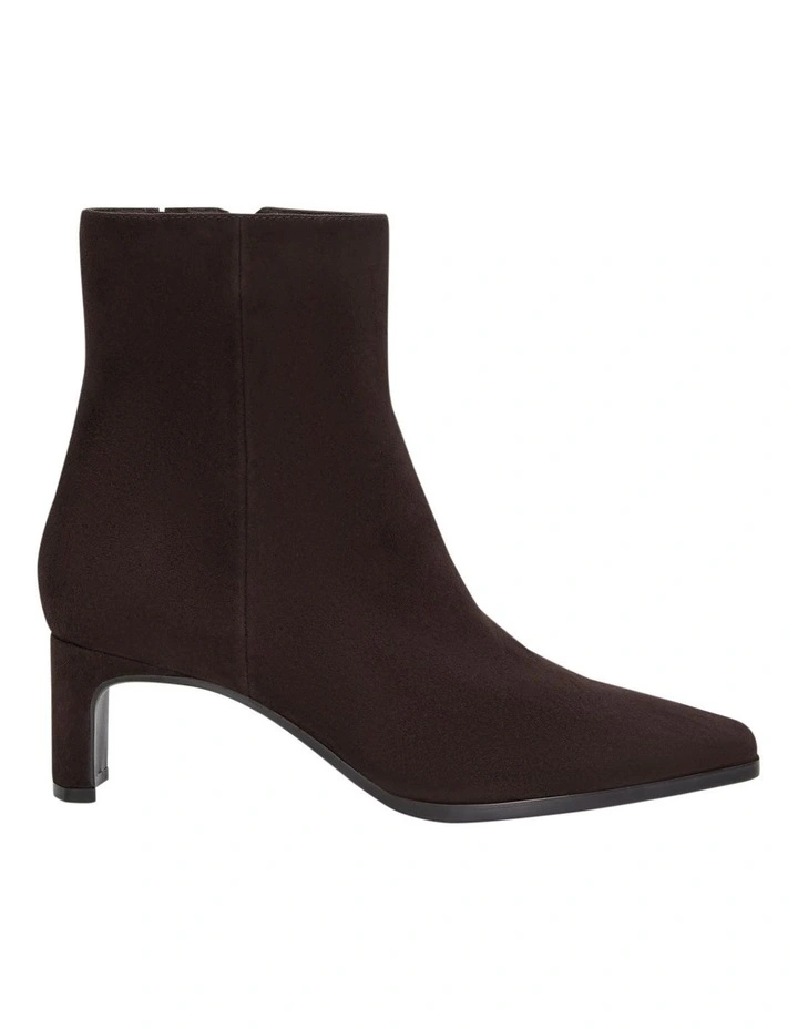 Vanta Boots in Chocolate Suede image 1