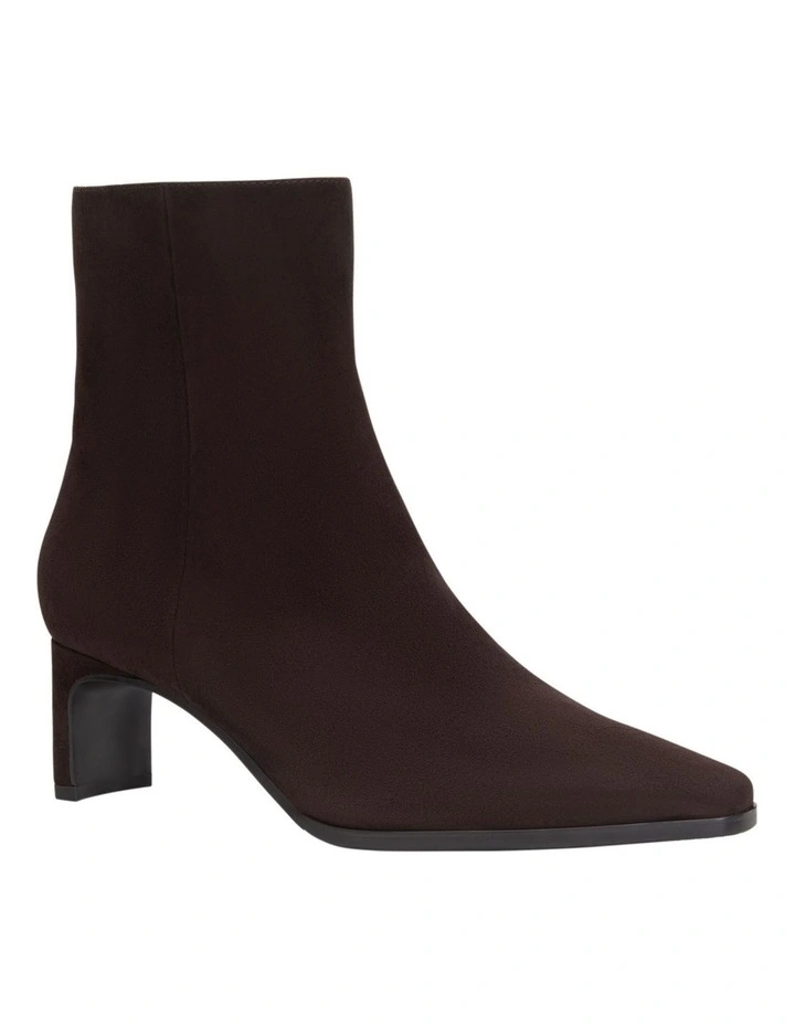 Vanta Boots in Chocolate Suede image 2