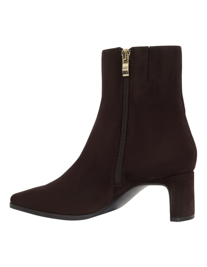 Vanta Boots in Chocolate Suede image 3