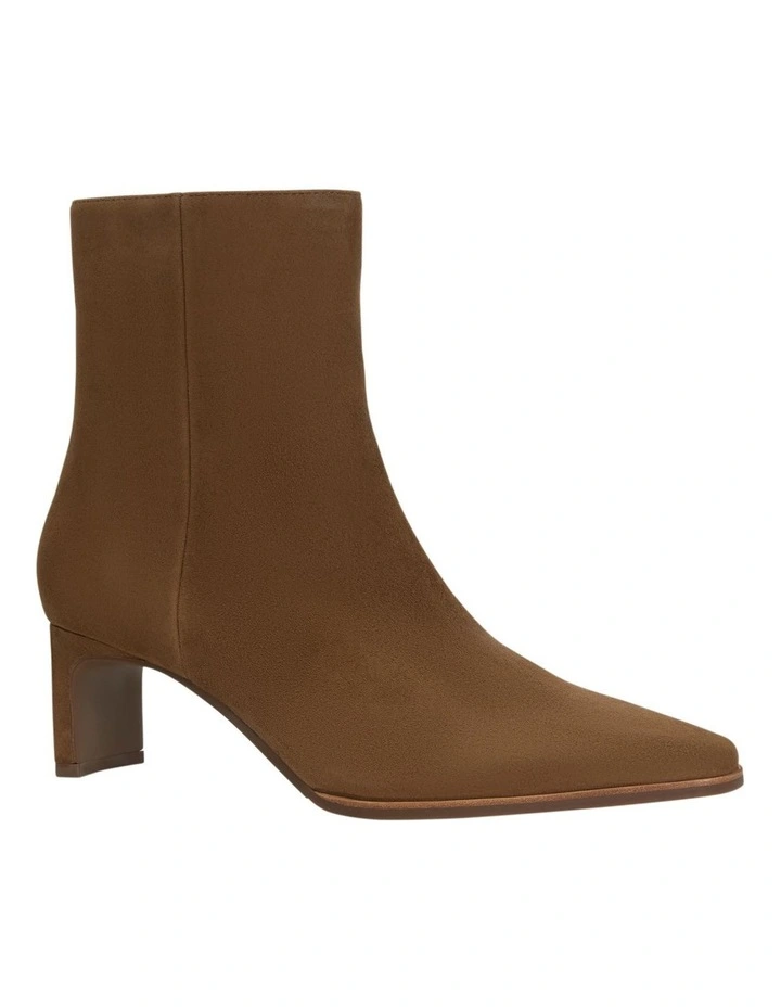 Vanta Boots in Tan Suede image 2