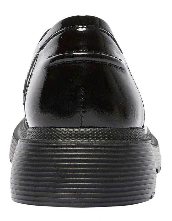 Eleanor Patent Leather Loafers in Black image 5