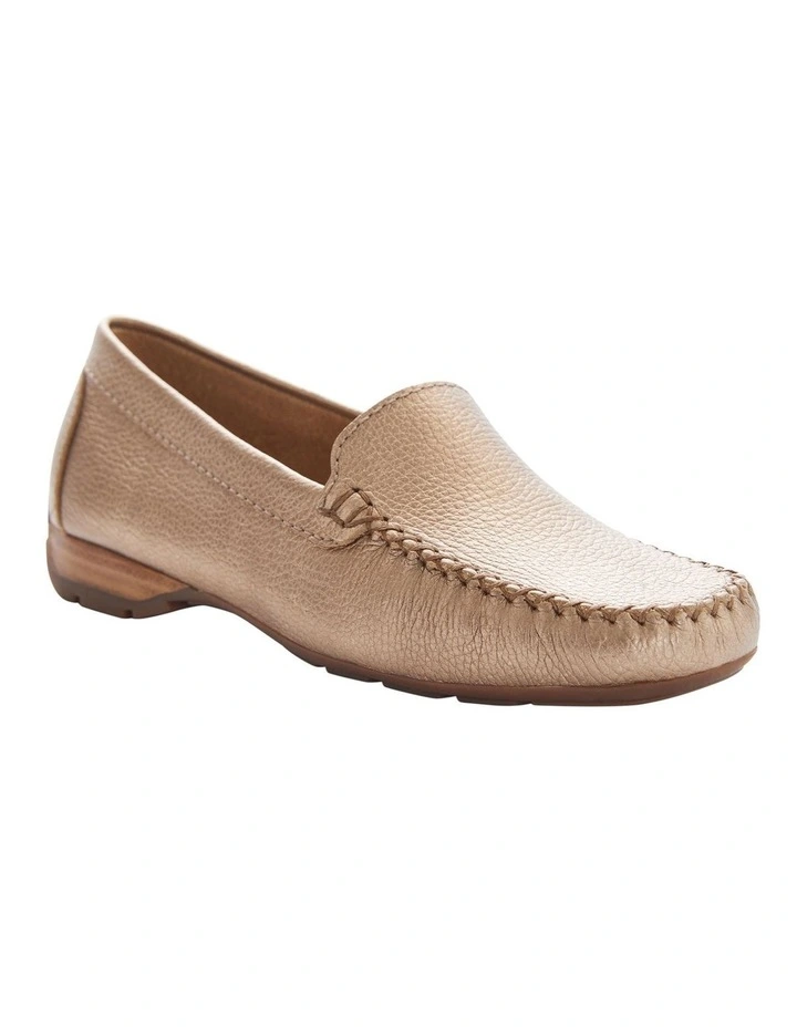 Sicily Loafers in Soft Gold Glove image 2
