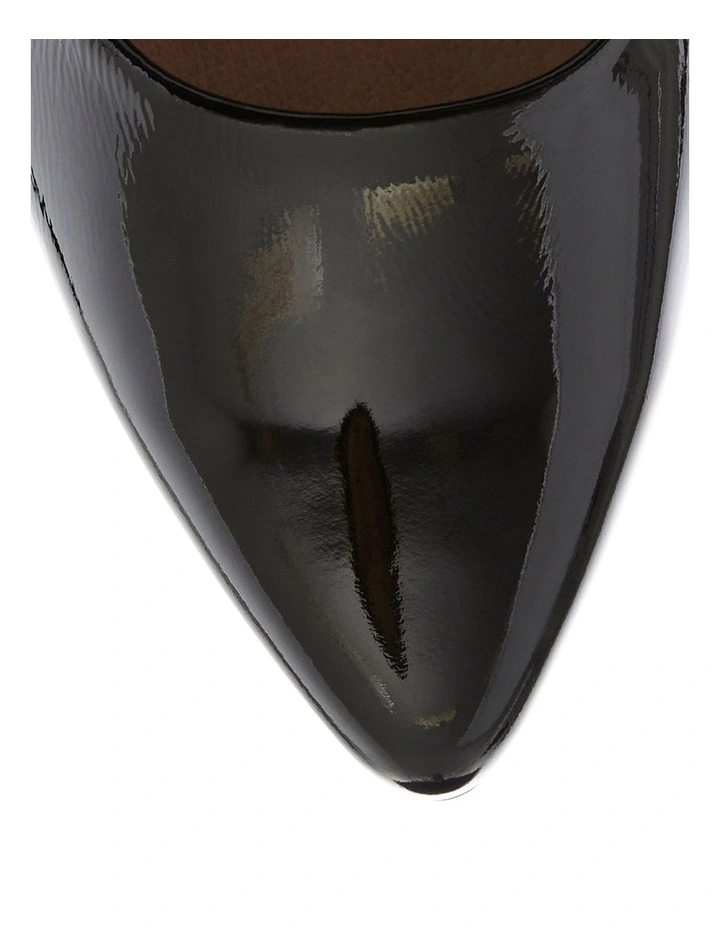Sinatra Heeled Shoes in Black Patent Leather image 4