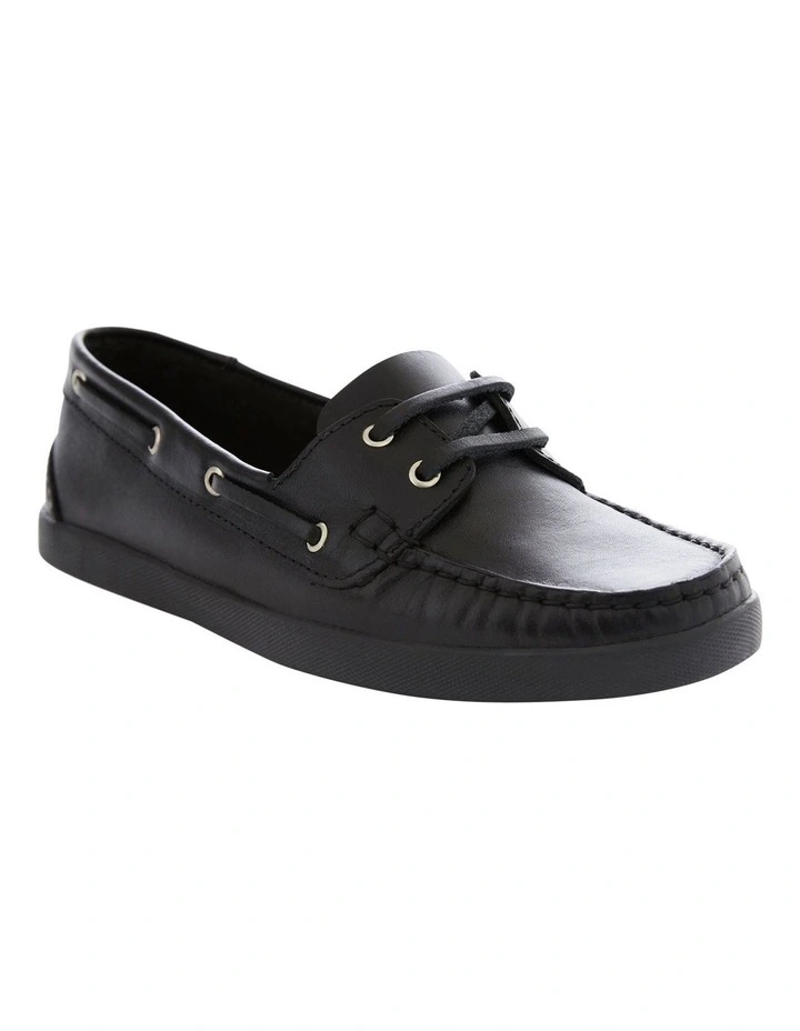 Campus Loafers in Black Leather image 2