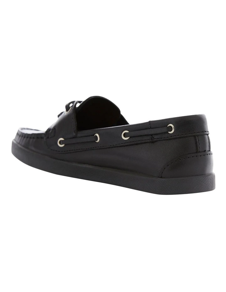 Campus Loafers in Black Leather image 3