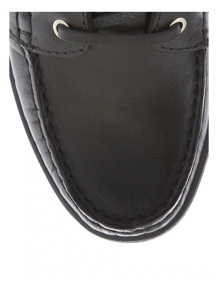Campus Loafers in Black Leather image 4