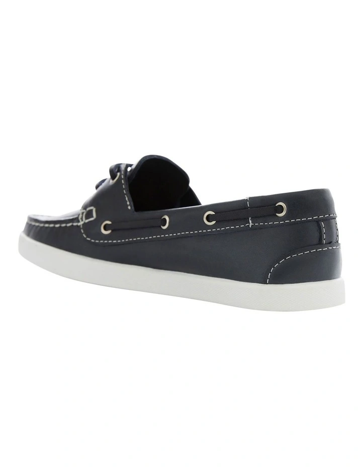 Campus Loafer in Navy Leather image 3
