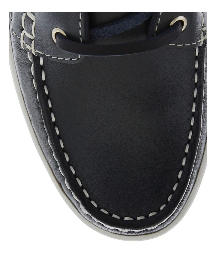 Campus Loafer in Navy Leather image 4