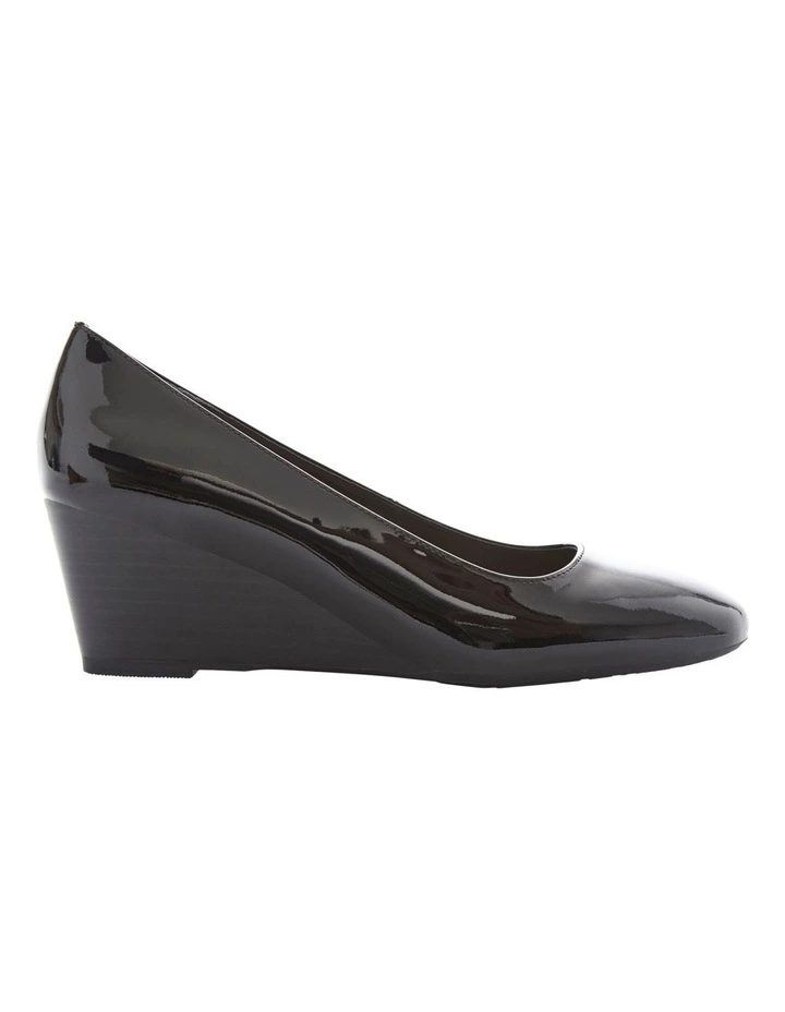 Jenson Heeled Shoes in Black Patent Leather image 1