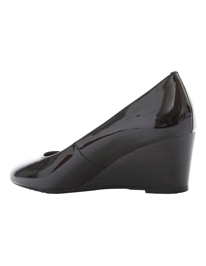 Jenson Heeled Shoes in Black Patent Leather image 3