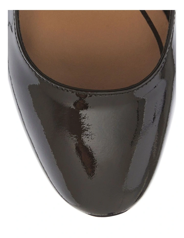 Jenson Heeled Shoes in Black Patent Leather image 4