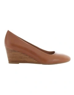 Jenson Heeled Shoes in Cognac Leather