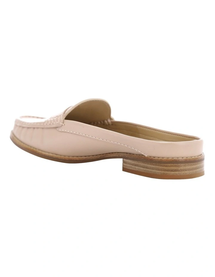 Tudor Flat Shoes in Blush Leather image 3