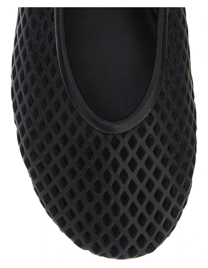 Arla Ballet Flats in Black Leather image 4