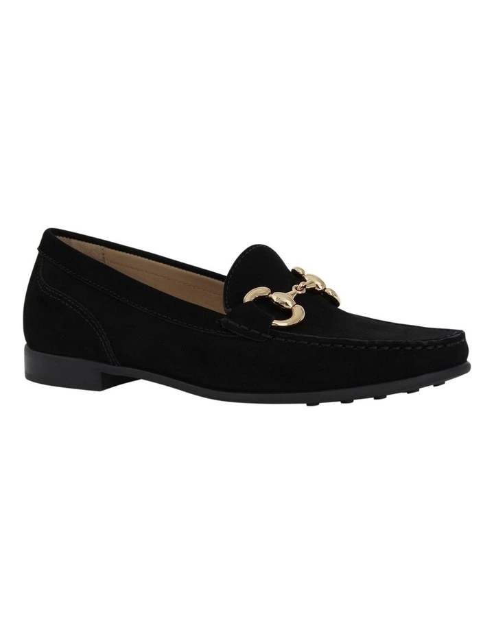 Tuscany Loafers in Black Nubuck image 2