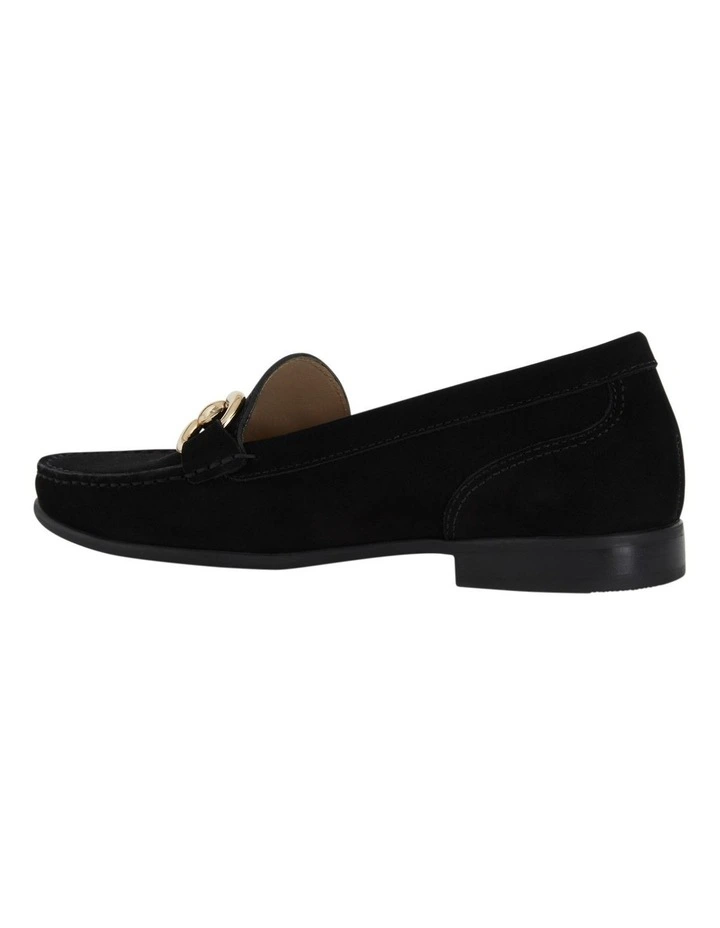 Tuscany Loafers in Black Nubuck image 3