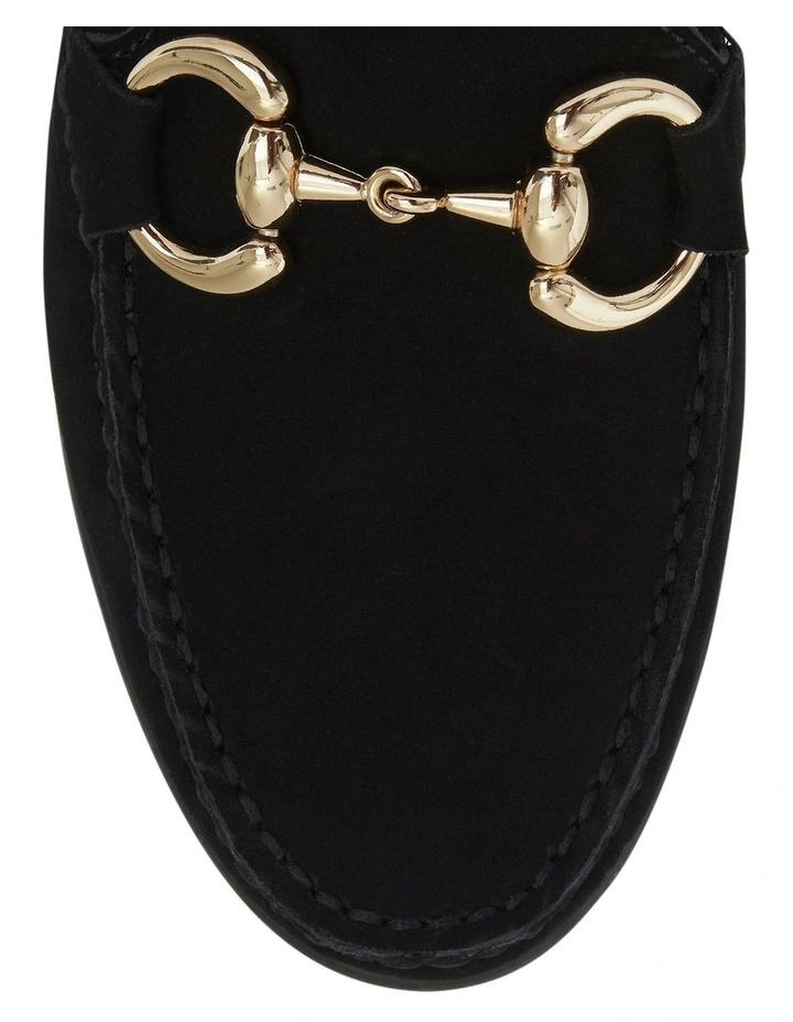 Tuscany Loafers in Black Nubuck image 4