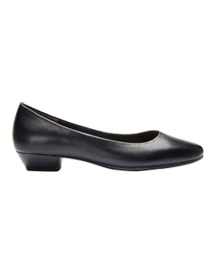 Regal Black Glove Heeled Shoes