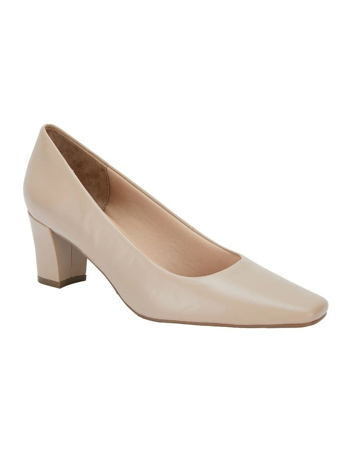 Nicole Nude Glove Heeled Shoes image 6