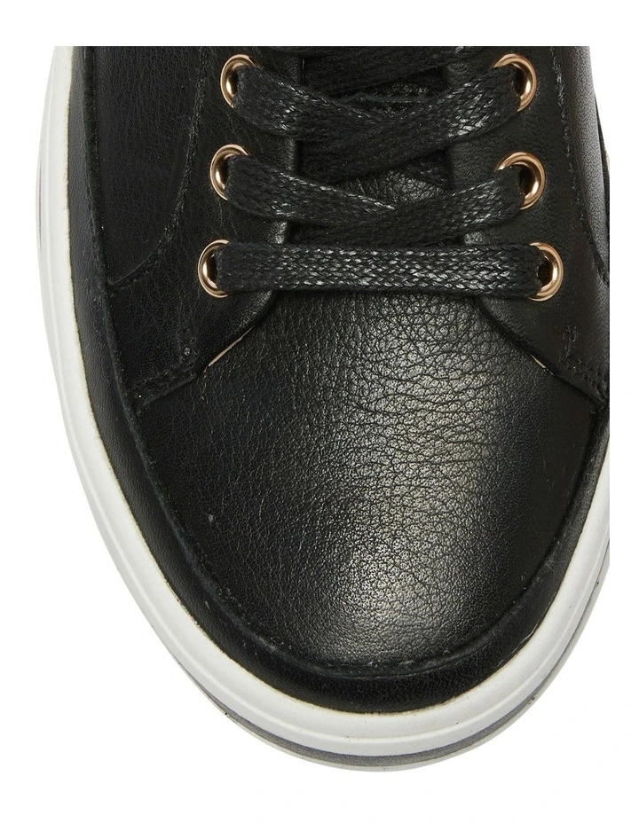 Uruguay Sneakers in Black Leather image 7