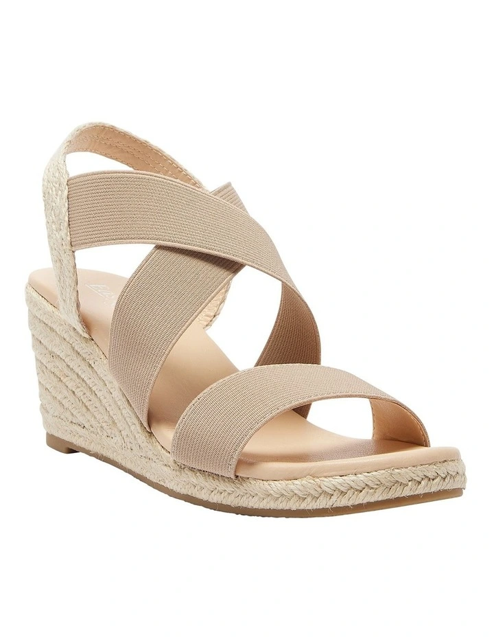 Selina Sandals in Natural Elastic image 5